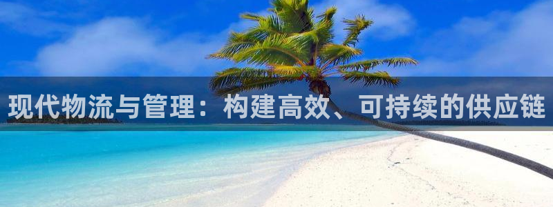 旺财28软件有什么用：现代物流与管理：构建高效、可持续的供应